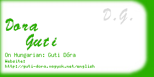 dora guti business card