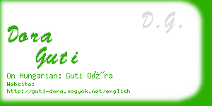 dora guti business card